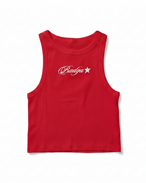 Badga Tank Red - BADGALLERY
