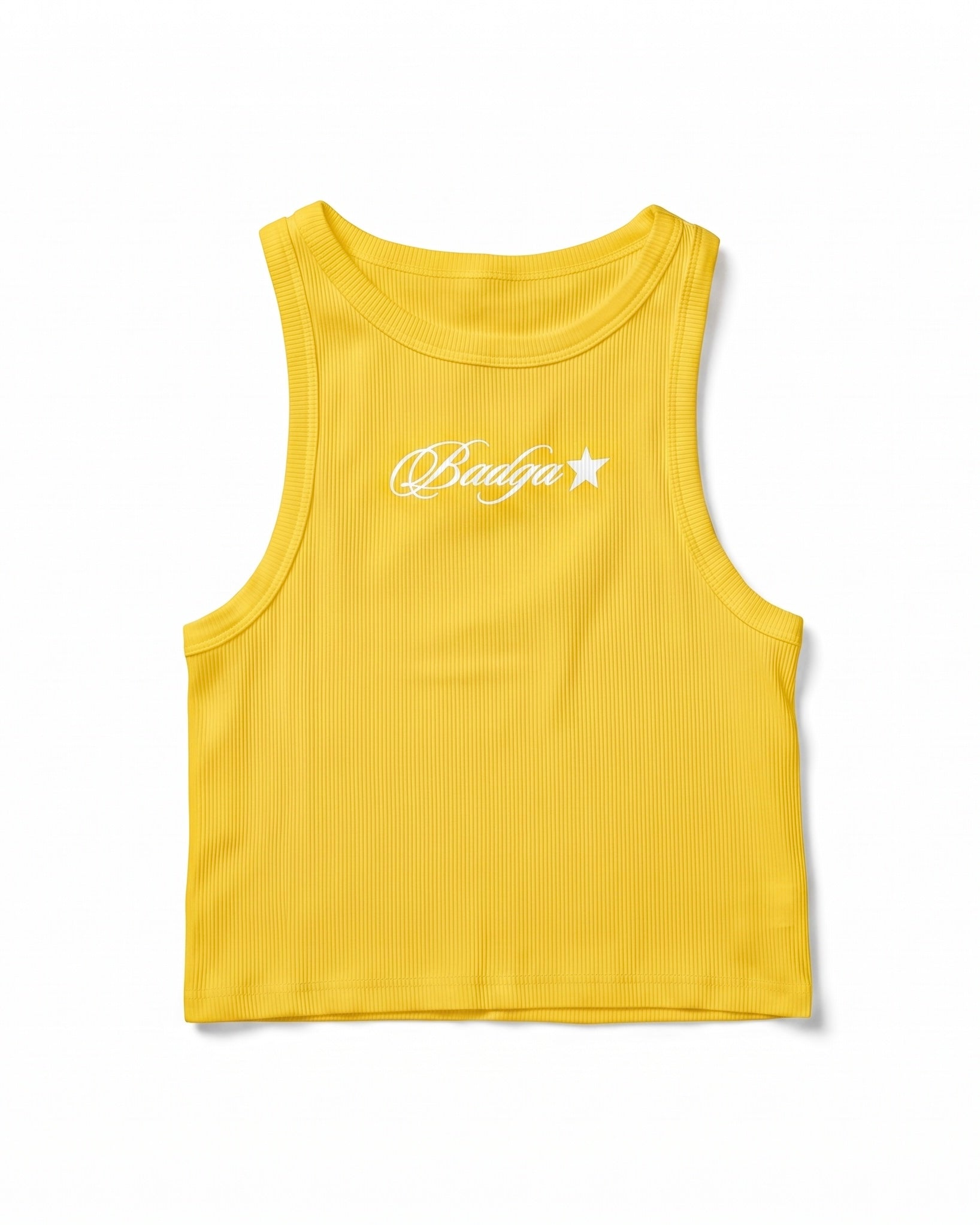 Badga Tank Yellow - BADGALLERY