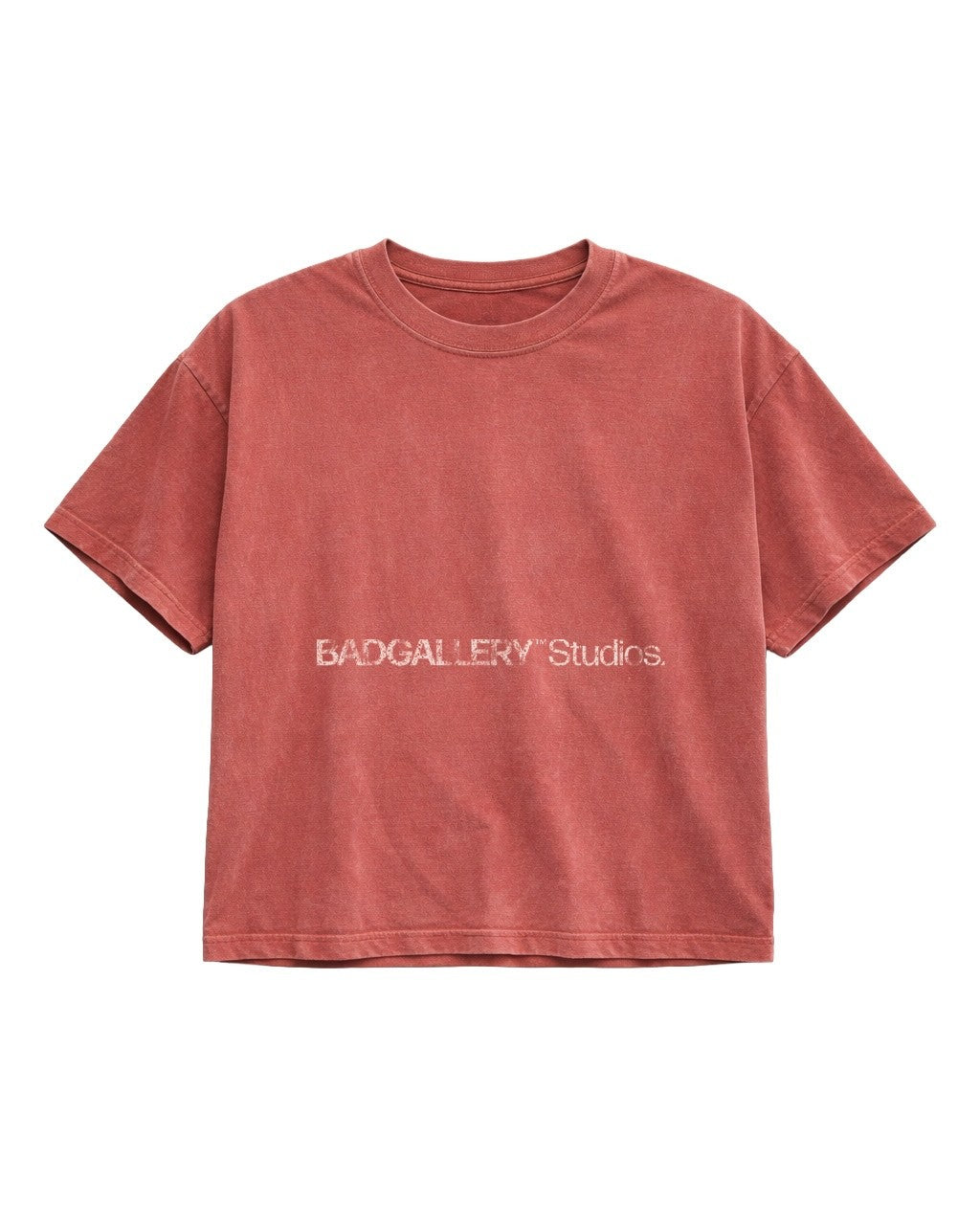 SS26 Tee Washed Red - BADGALLERY Studios